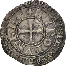 Monnaie, France, Charles V, Gros Tournois, TTB, Argent, Duplessy:362A