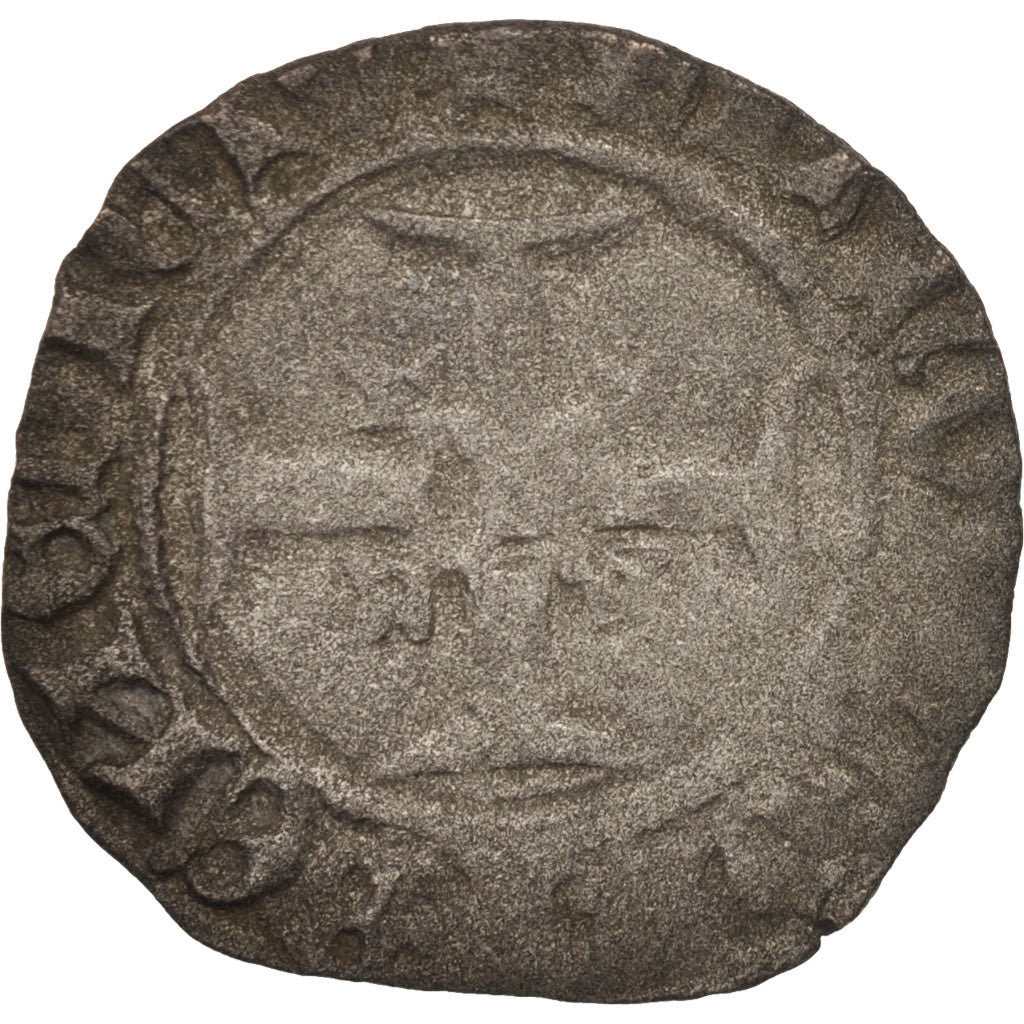 Coin, France, Henri V, Niquet, Rouen, VF(20-25), Billon, Duplessy:441