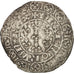 Moneda, Francia, Jean II le Bon, Gros Blanc aux fleurs de lis, BC+, Vellón