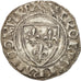 France, Charles VI, Blanc Guénar, Paris, AU(50-53), Billon, Duplessy:377C