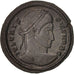 Coin, Crispus, Follis, Trier, MS(60-62), Bronze, RIC:440
