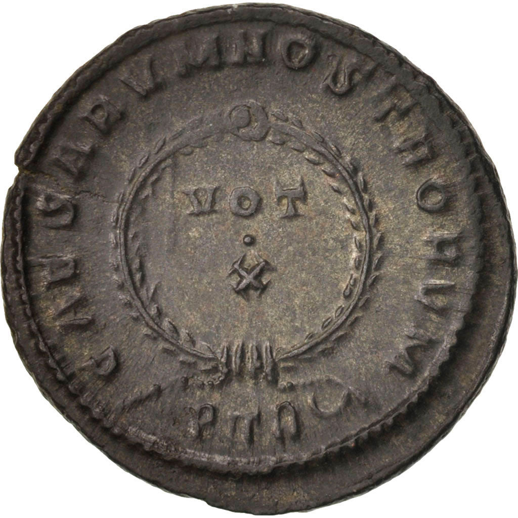 Coin, Crispus, Follis, Trier, MS(60-62), Bronze, RIC:440
