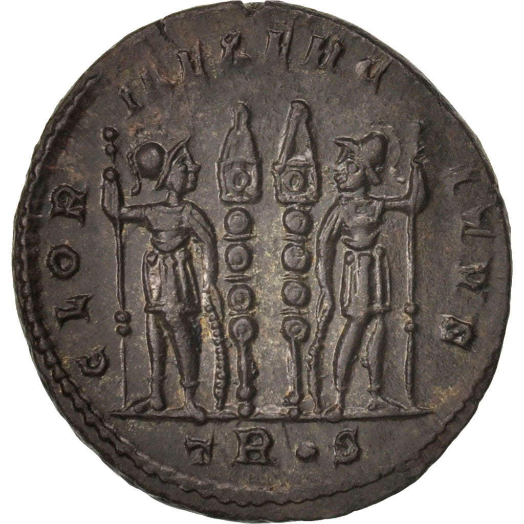 Coin, Constantine II, Follis, Trier, MS(65-70), Bronze, RIC:539