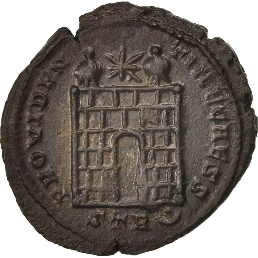 Moneda, Constantine II, Follis, Trier, EBC, Bronce, RIC:479