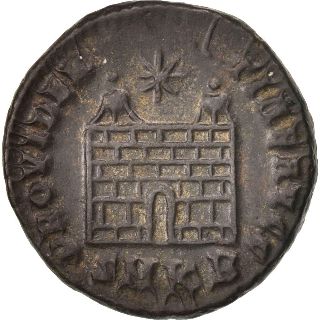 Coin, Constantine I, Follis, Kyzikos, AU(55-58), Bronze, RIC:24