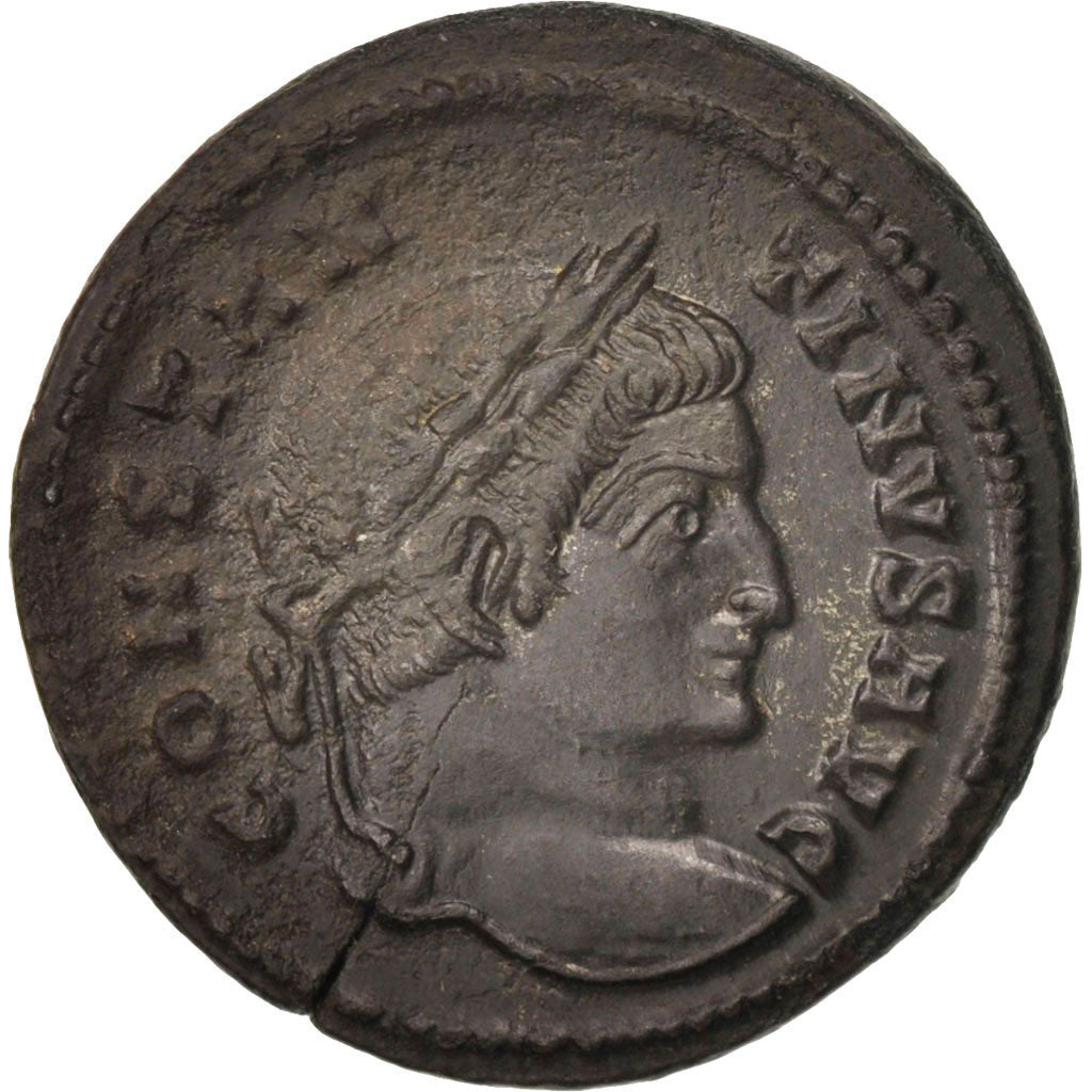 Coin, Constantine I, Follis, Lyons, AU(55-58), Bronze, RIC:131
