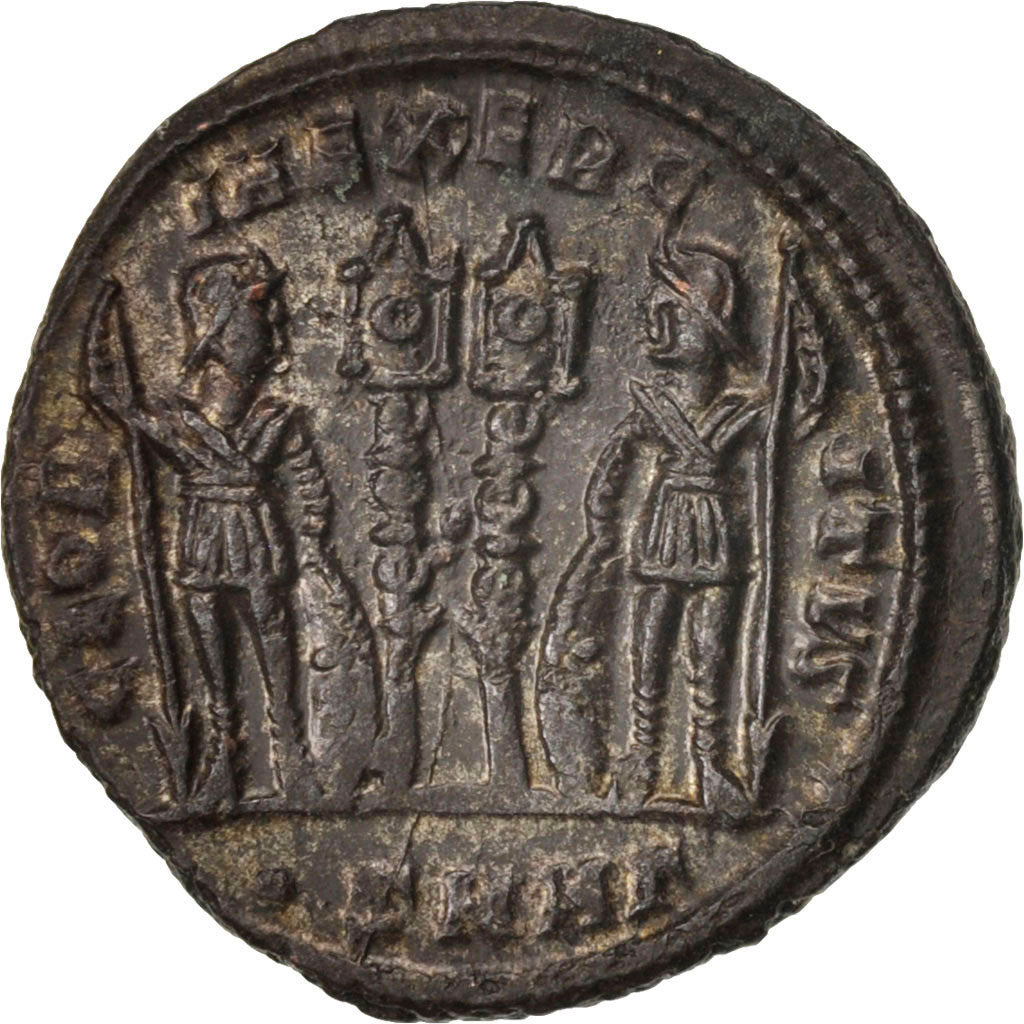 Coin, Constantius II, Follis, Nicomedia, AU(55-58), Bronze, RIC:189var