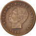 Kambodscha, 5 Centimes, 1860, SS, Bronze, KM:M2