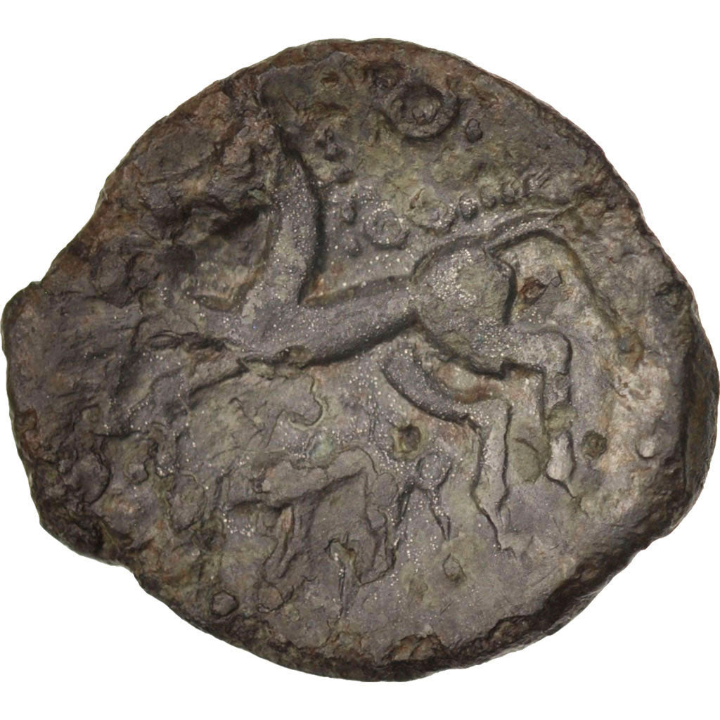 Coin, Aulerci Eburovices, Bronze, AU(50-53), Bronze, Delestrée:2451
