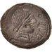 Moneta, Hiszpania, As, AU(55-58), Bronze