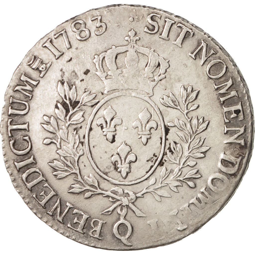 Monnaie, France, Louis XVI, Écu aux branches d'olivier, Ecu, 1783, Perpignan