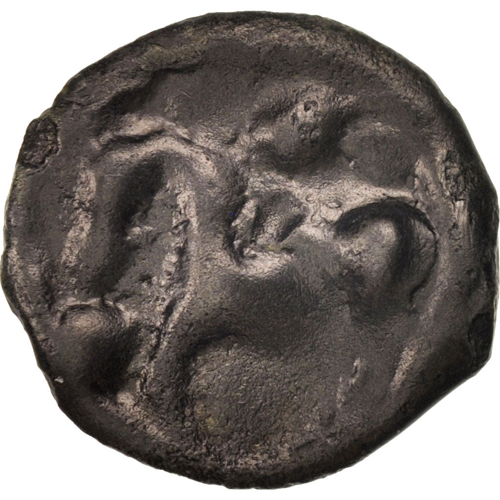 Coin, Senones, Potin, EF(40-45), Potin, Delestrée:2646