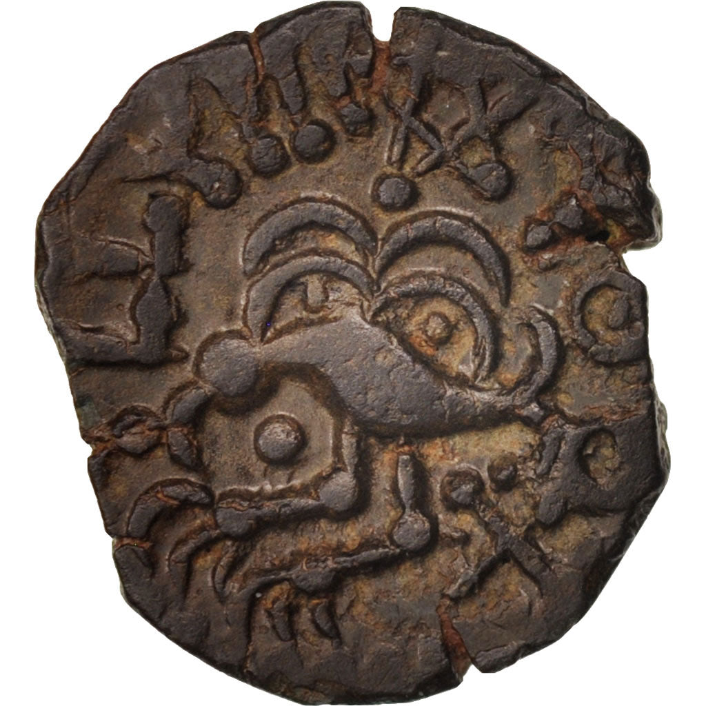 Coin, Senones, Bronze, AU(50-53), Bronze, Delestrée:2636