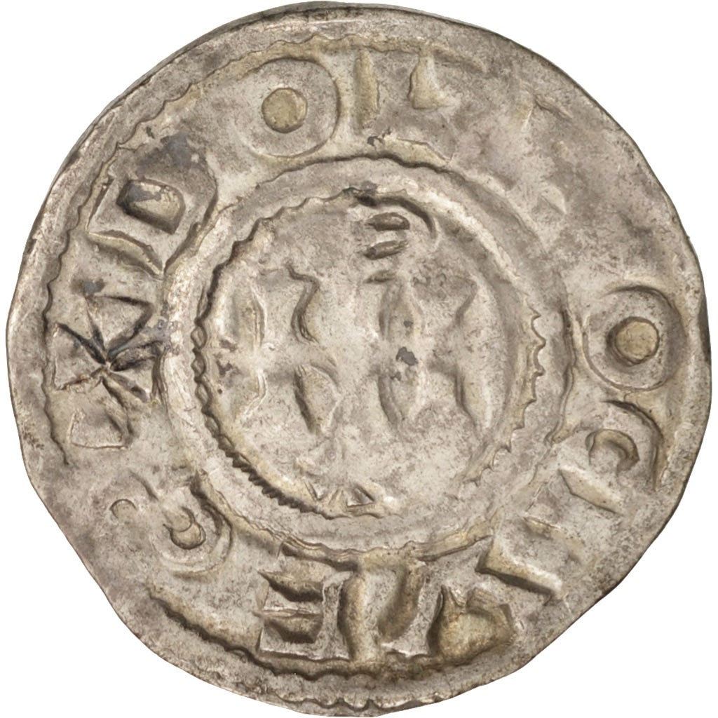 Coin, France, Denarius, EF(40-45), Silver, Boudeau:270