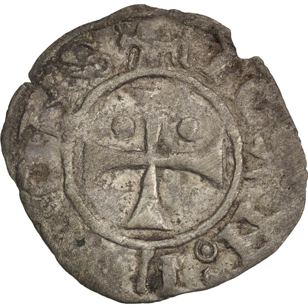 Coin, France, Béarn, Denarius, VF(30-35), Silver, Boudeau:527