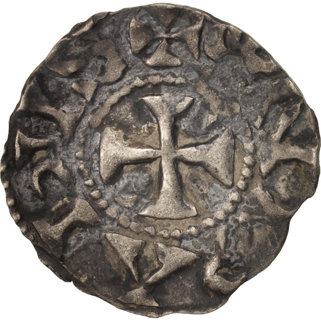 Coin, France, Denarius, Lyon, EF(40-45), Silver, Boudeau:1126