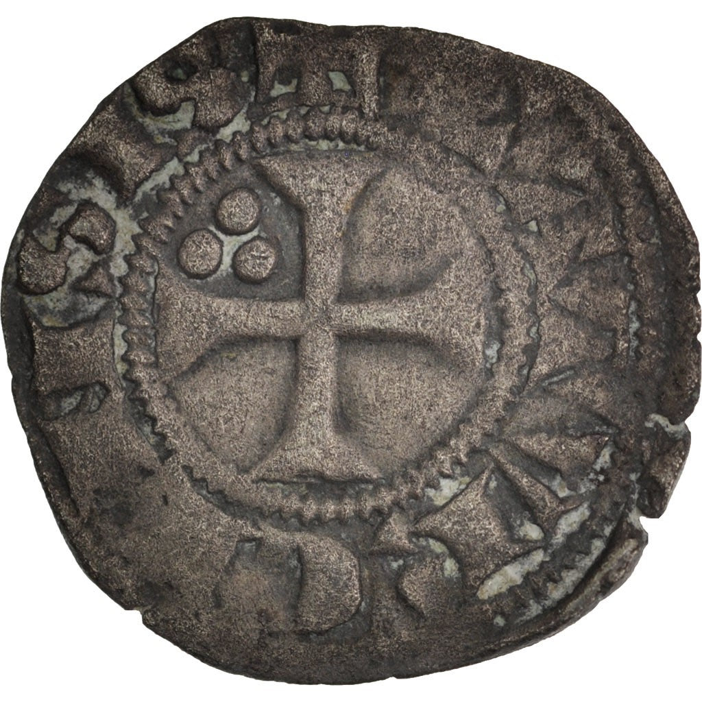 Coin, France, Languedoc, Obol, EF(40-45), Silver, Boudeau:780