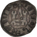 Crusades, Duché d'Athènes, Guillaume de la Roche, Denarius, EF(40-45), Silver