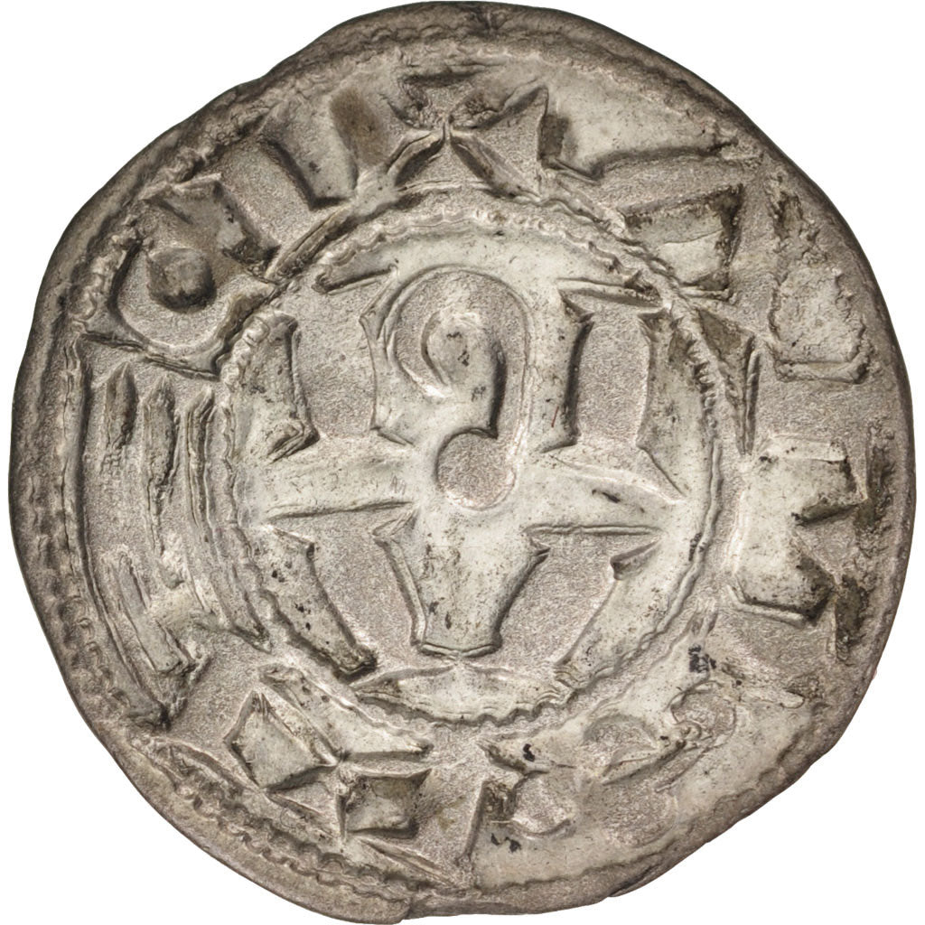 Languedoc, Vicomté d'Albi, Anonymes, Denier, TTB+, Argent, Boudeau:774