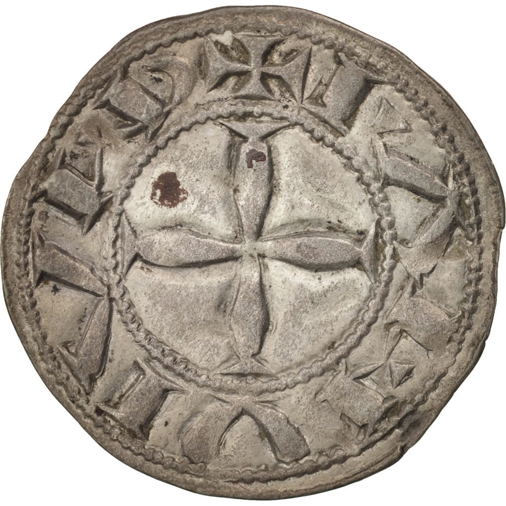 Languedoc, Vicomté d'Albi, Anonymes, Denier, TTB+, Argent, Boudeau:774