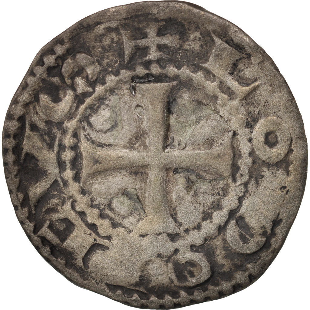 Comté d'Angoulême, Denarius in the name of Louis IV d'Outremer, VF(30-35)