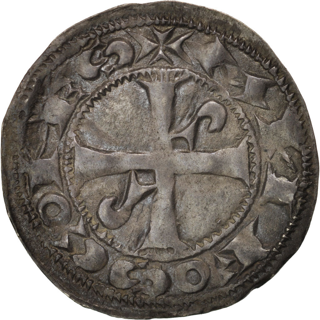 County of Toulouse, Languedoc, Alphonse Jourdain, Denarius, 1109-1148, Toulouse