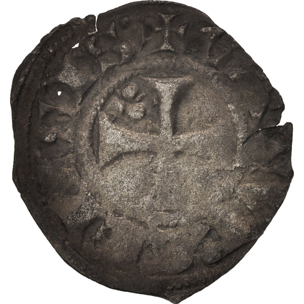 Coin, France, Languedoc, Obol, EF(40-45), Silver, Boudeau:780