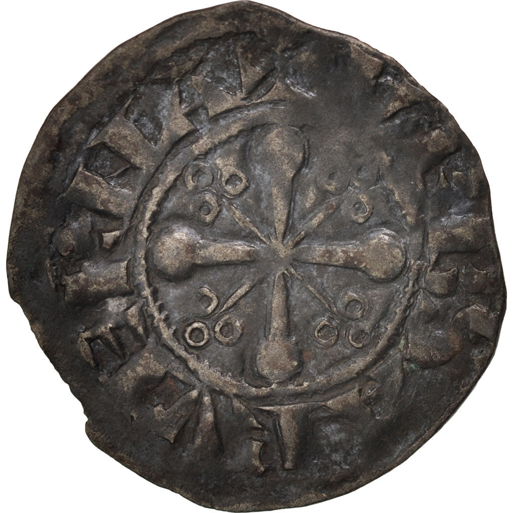 Auvergne, Evêché de Clermont, Anonymous, Obol, EF(40-45), Boudeau:379
