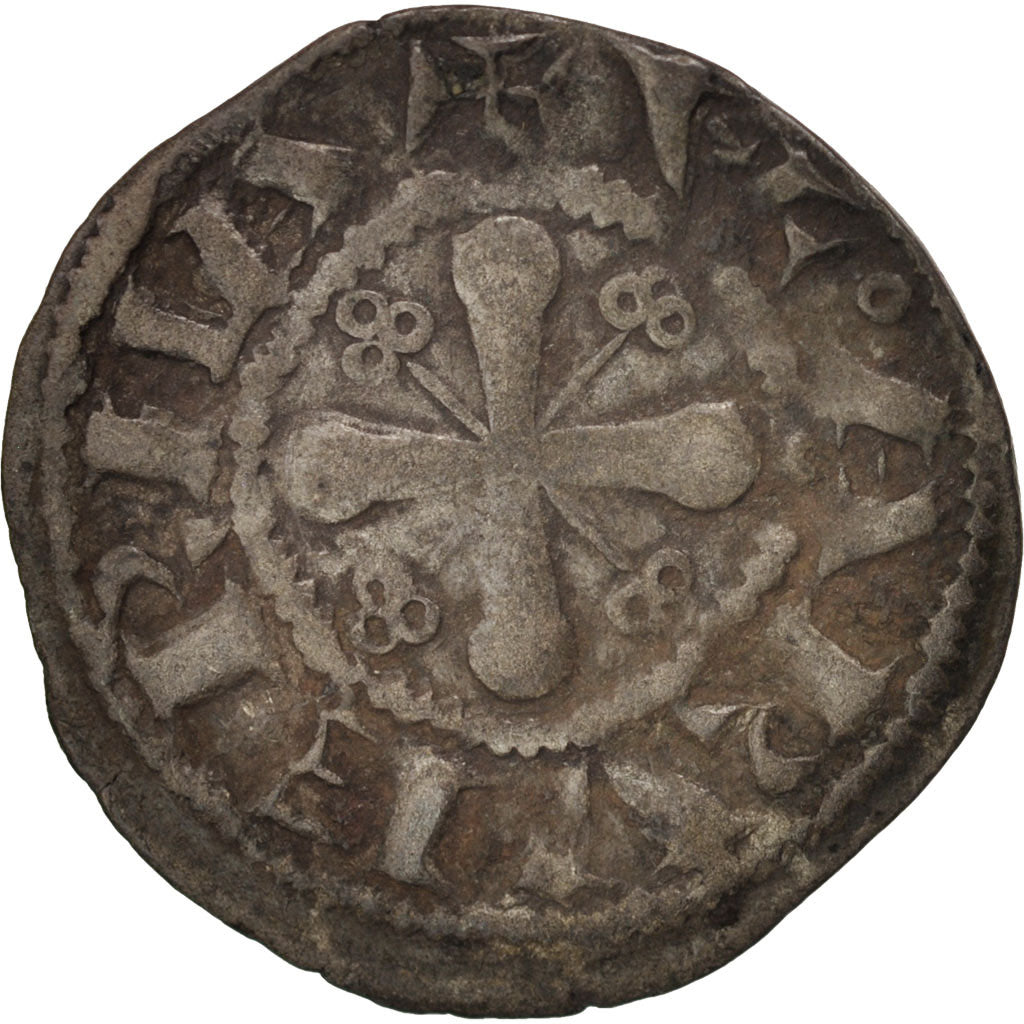 Monnaie, France, Auvergne, Obole, TB+, Argent, Boudeau:379