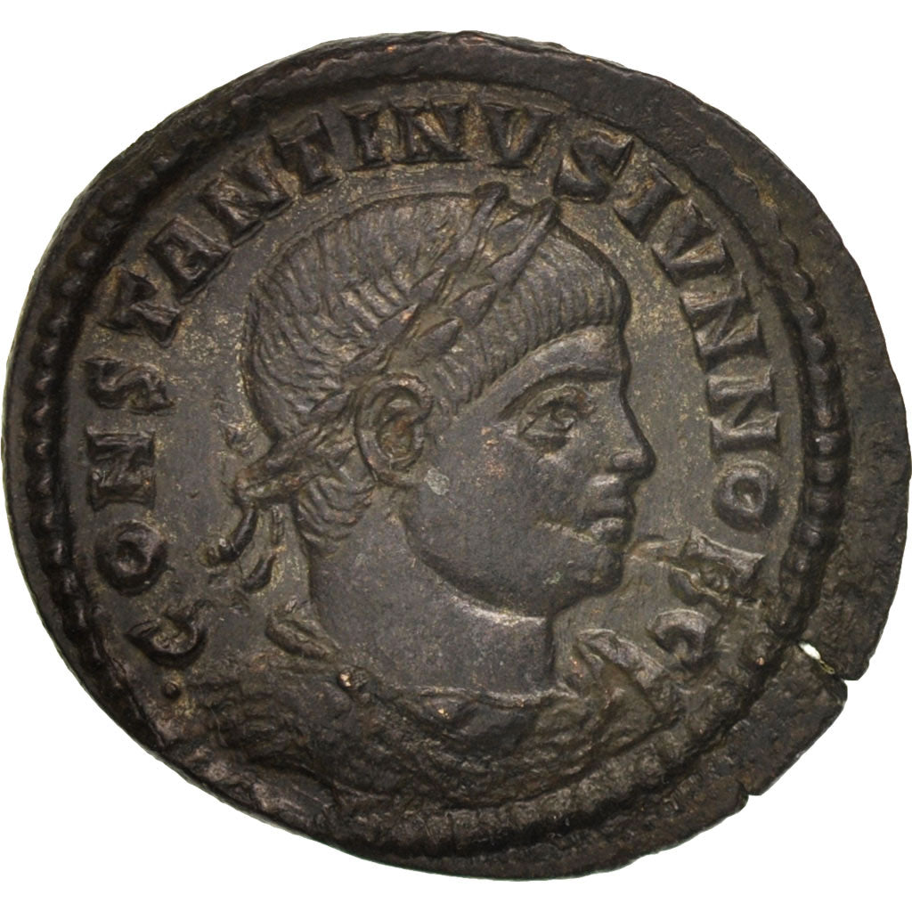 Coin, Constantine II, Follis, Arles, MS(63), Bronze, RIC:261