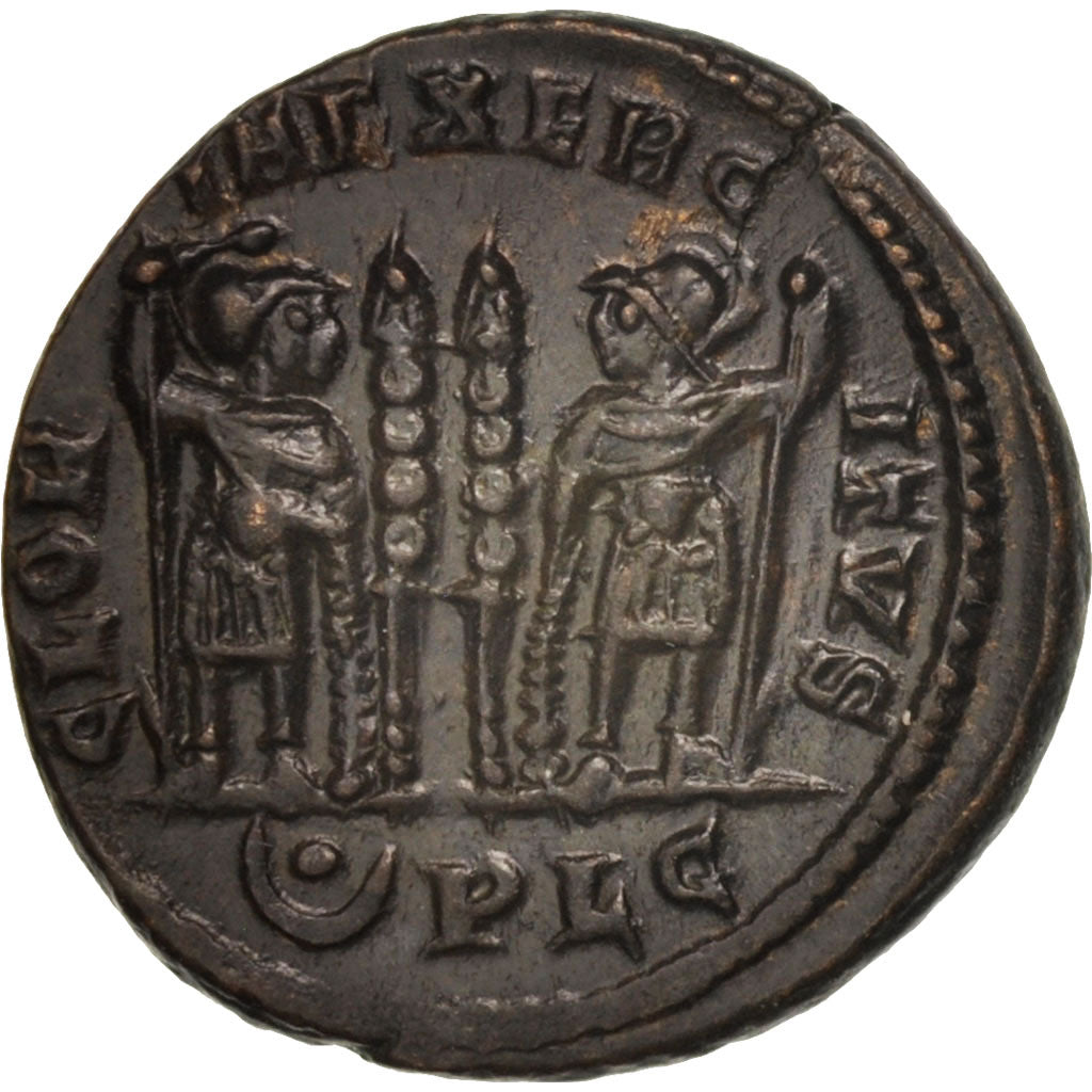 Munten, Constantius II, Follis, Lyons, UNC-, Bronze, RIC:255