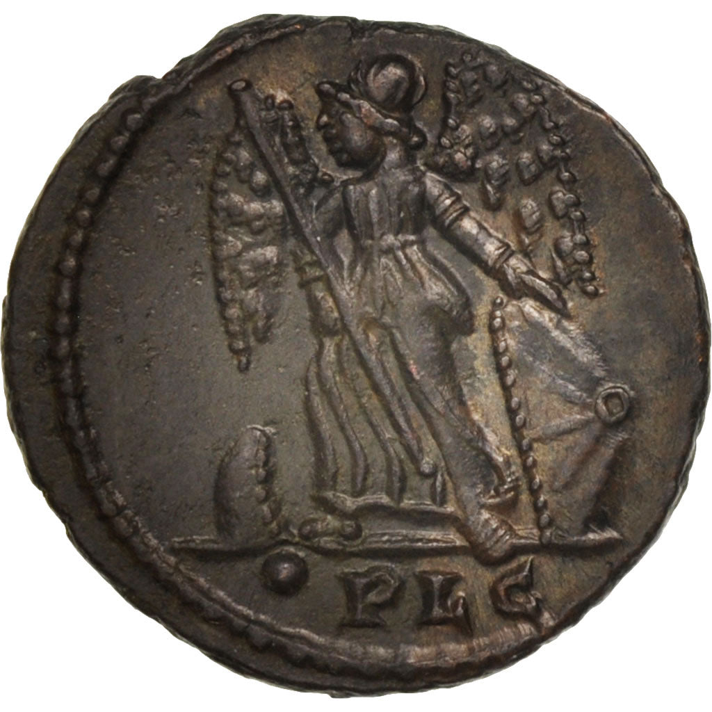 Coin, City Commemoratives, Follis, Lyons, MS(63), Bronze, RIC:246