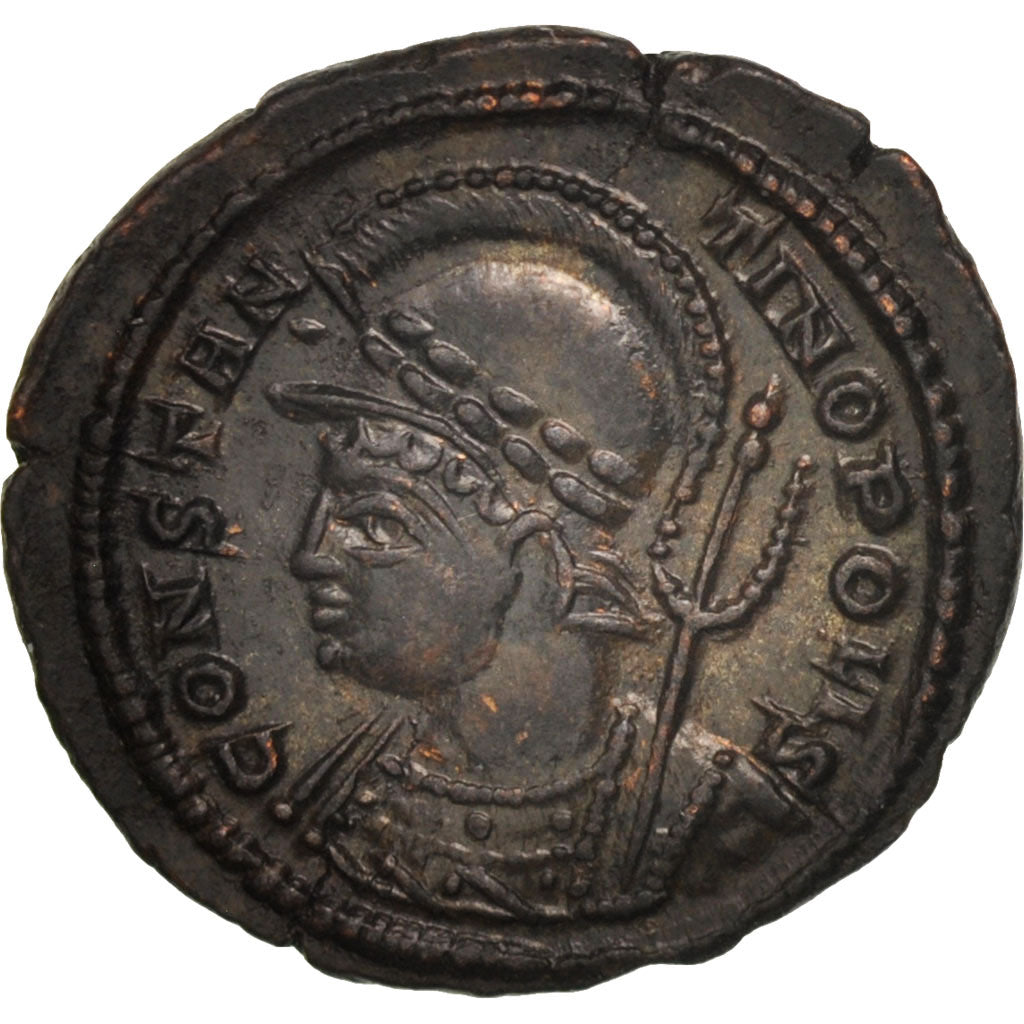 Moneta, City Commemoratives, Follis, Trier, SPL, Bronzo, RIC:530