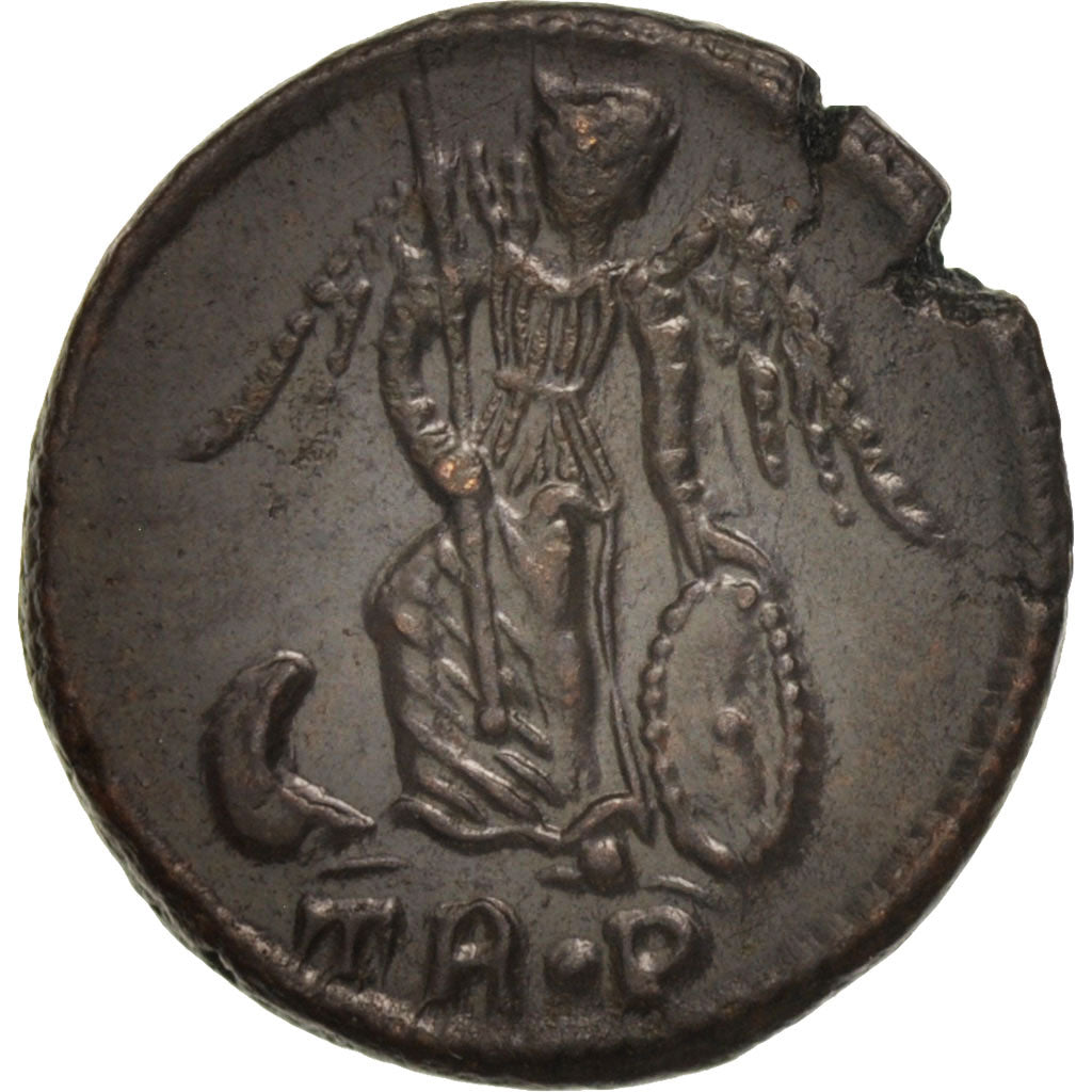 Coin, City Commemoratives, Follis, Trier, MS(60-62), Bronze, RIC:543