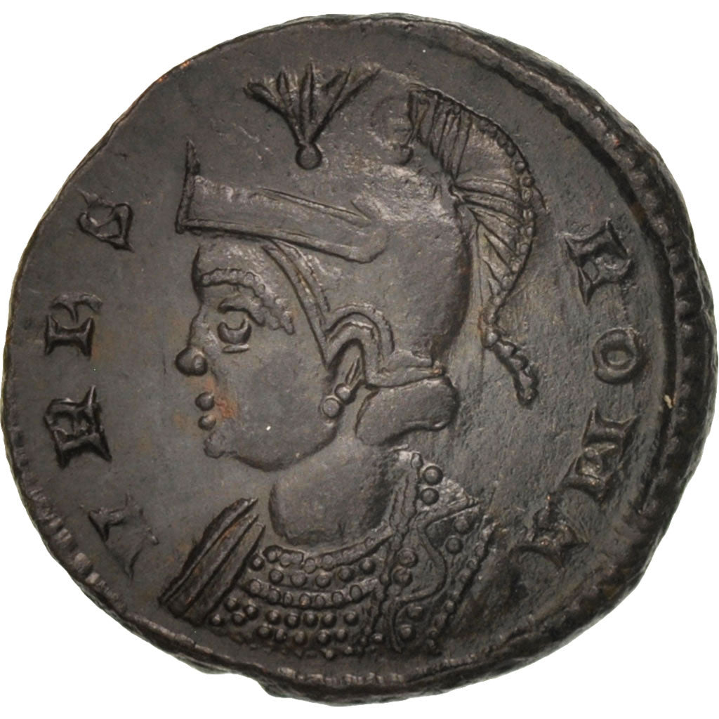 Coin, City Commemoratives, Follis, Lyons, MS(60-62), Bronze, RIC:257