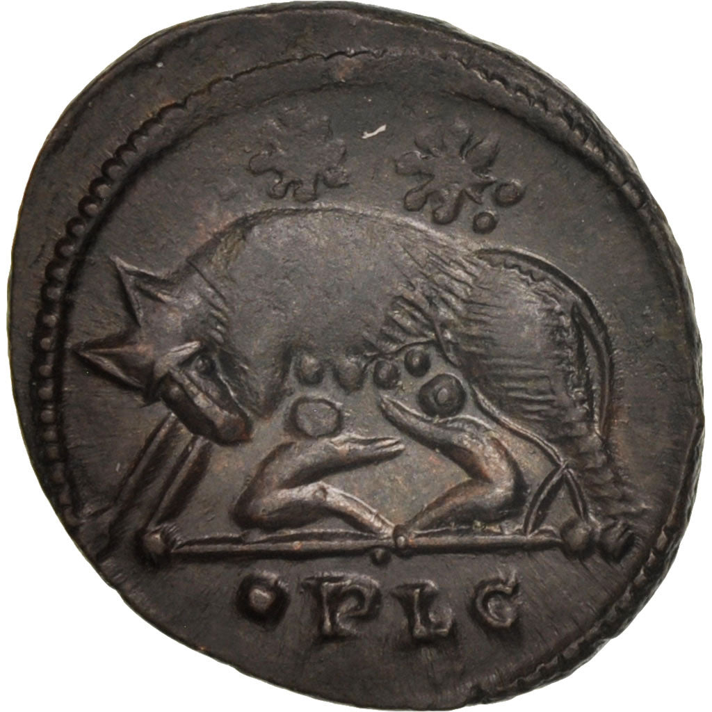 Munten, City Commemoratives, Follis, Lyons, PR, Bronze, RIC:247