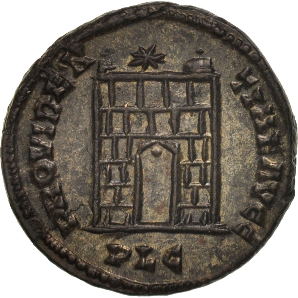Coin, Constantine I, Follis, Lyons, MS(65-70), Bronze, RIC:225