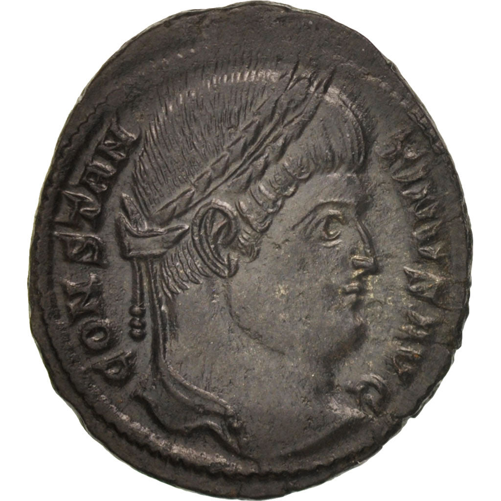 Coin, Constantine I, Follis, Trier, MS(63), Bronze, RIC:504