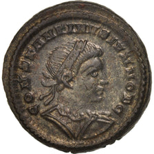 Coin, Constantine II, Follis, London, MS(60-62), Bronze, RIC:296