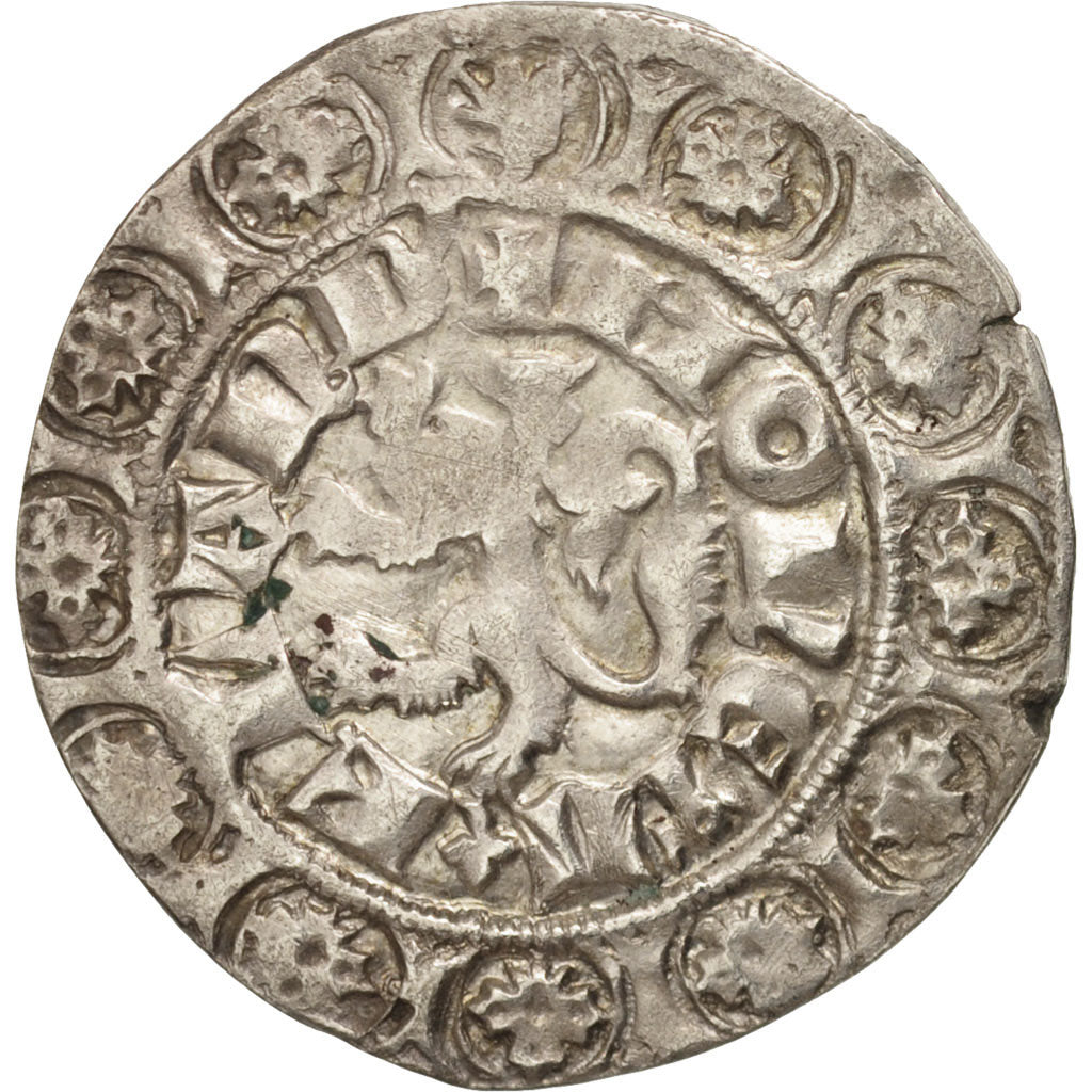 Moneta, Francja, Flanders, Louis II, Gros, AU(50-53), Srebro, Boudeau:2230