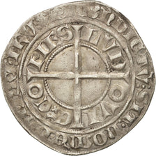 Moneta, Francja, Flanders, Louis II, Gros, EF(40-45), Srebro, Boudeau:2230