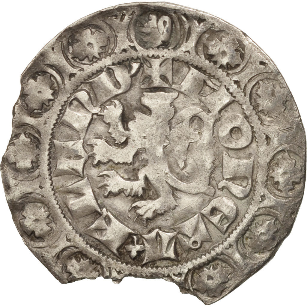 Monnaie, France, Flandre, Louis II, Gros, TTB, Argent, Boudeau:2230