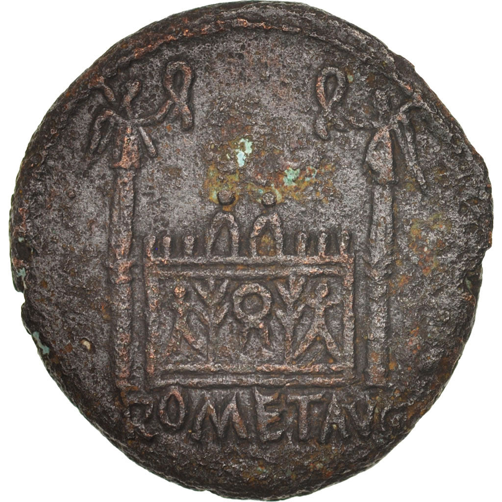 Tiberius, As, Lyons, EF(40-45), Bronze, RIC:245
