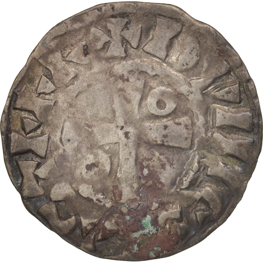 Coin, France, Orléanais, Denarius, VF(20-25), Silver, Boudeau:242