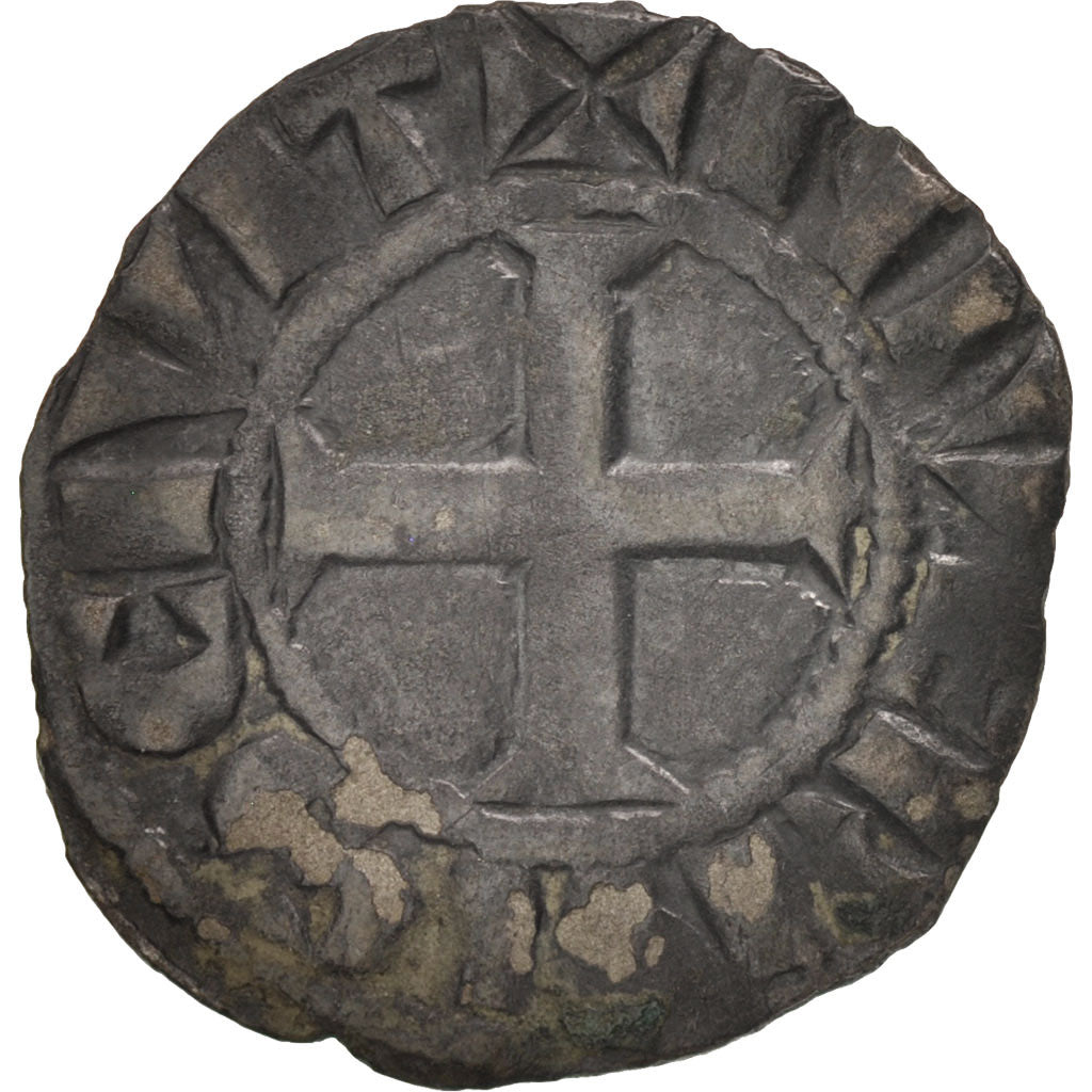 Coin, France, Nivernais, Denarius, EF(40-45), Silver, Boudeau:347