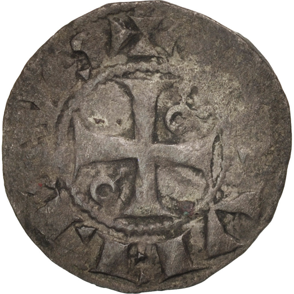 Monnaie, France, Roussillon, Obole, TB+, Argent, Boudeau:675