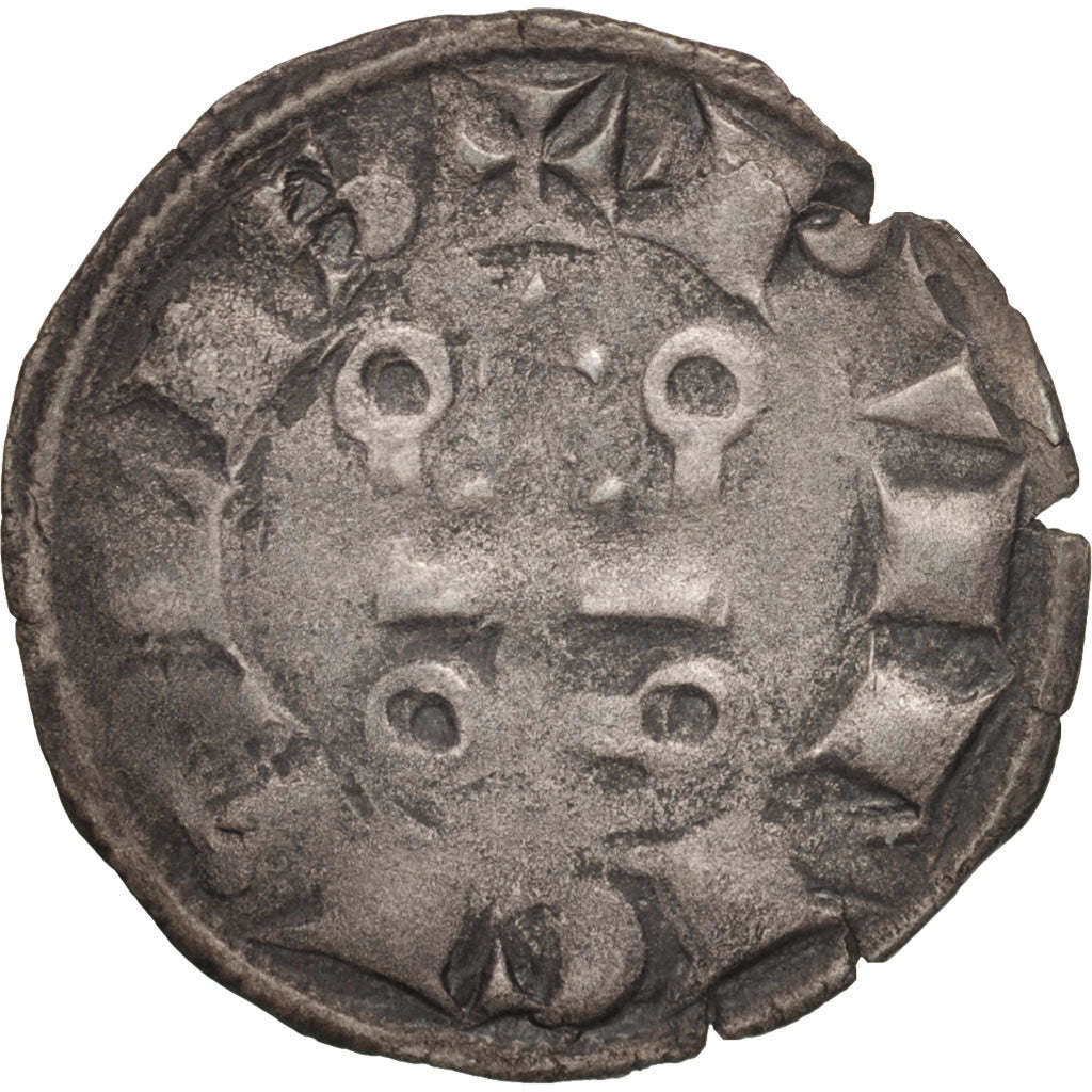 Coin, France, Provence, Denarius, EF(40-45), Silver, Boudeau:811