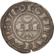 La Marche, Comté de la Marche, Hugues X, Denarius, EF(40-45), Boudeau:438