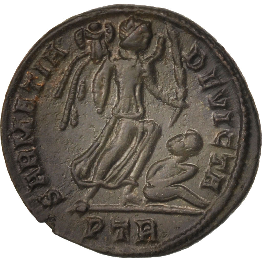 Coin, Constantine I, Follis, Trier, AU(55-58), Bronze, RIC:429