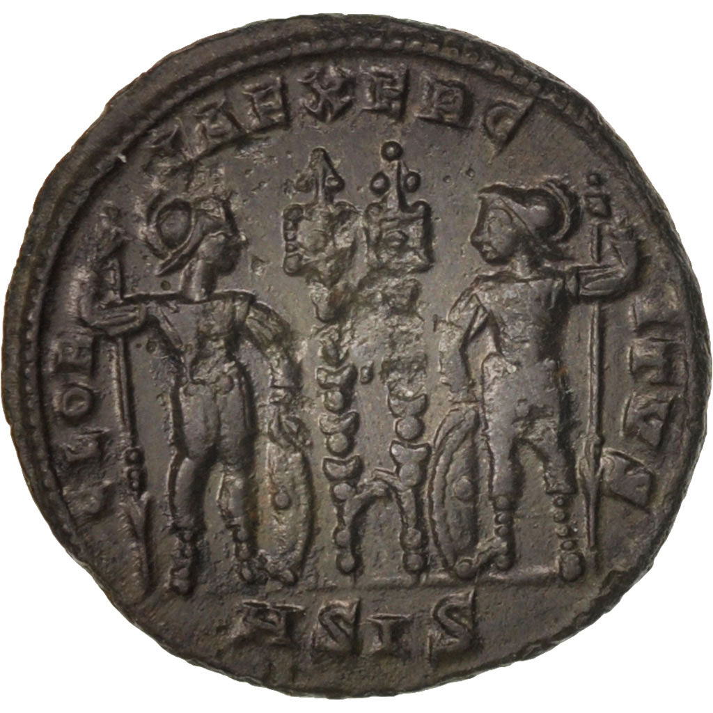 Constantine I, Follis, Siscia, AU(55-58), Bronze, RIC:219